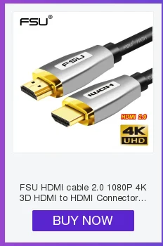 Hf8eac8b4f42c4e198d8de6747652d960q FSU HDMI Cable video cables gold plated 1.4 1080P 3D Cable for HDTV splitter switcher 0.5m 1m 1.5m 2m 3m 5m 10m 12m 15m 20m