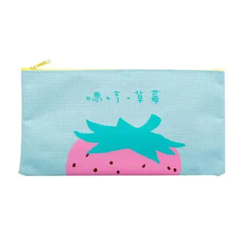 

Document bag bill zipper cute student canvas tutorial bag stationery storage clip pen bag School Office Supplies Organizer Bag