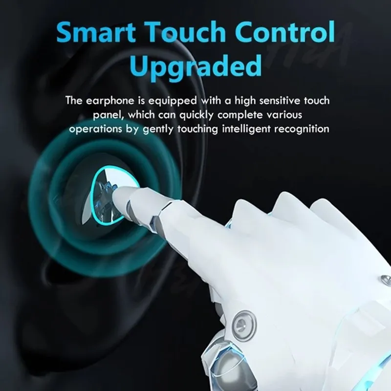 TWS Bluetooth V5 1 Headphones Stereo Sports Wireless Earphones with Dual Microphone oordopjes draadloos for huawei xiaomi iphone