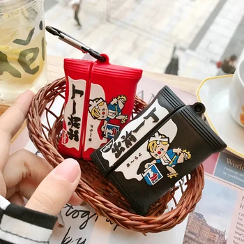 

Japanese instant noodles case for AirPods pro charging box Soft silicone shockproof earphone protect cover for airpods 3 coque