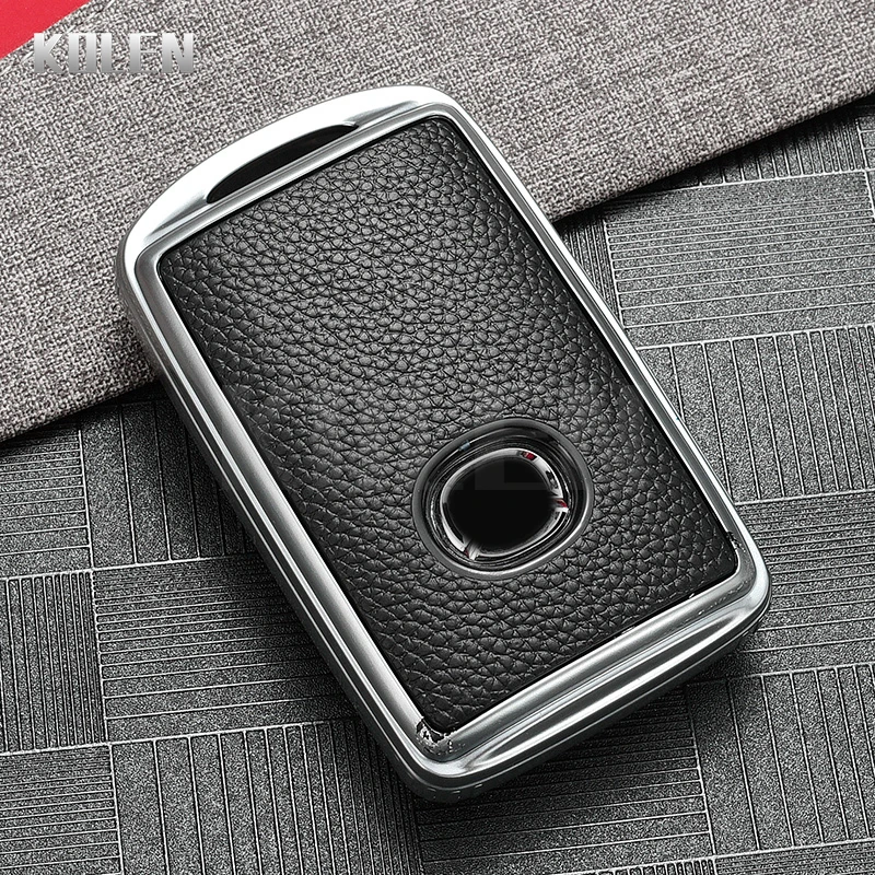 TPU Leder Typ Auto Smart Key Fall Abdeckung Für Mazda Alexa CX-30 CX-3 CX-5 CX-7 CX-9 CX-4 3-Taste Schutz Shell Zubehör – Detail 9