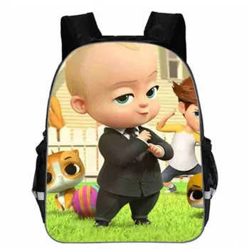 

Fashion Baby Boss Cartoon New 3D Print Student School High Quality Backpack Popular Girls Boys School Book Bags