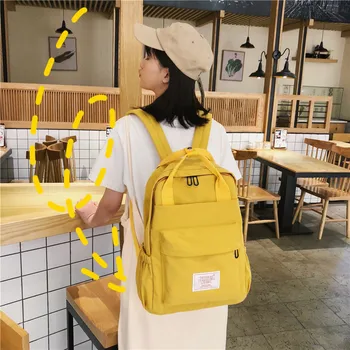 

Backpacks for Women 2020 Summer New Female Students School Shoulder Bags Casual Waterproof Nylon Backpacks