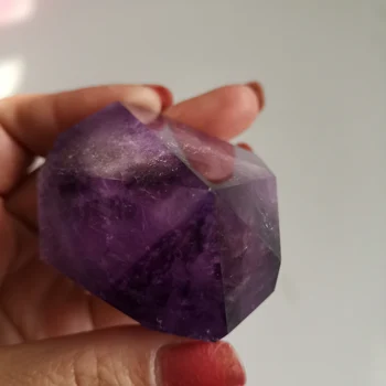 

190g Natural Carved Amethyst Crystal Minerals stone Tower Decoration Ornaments Manualidades