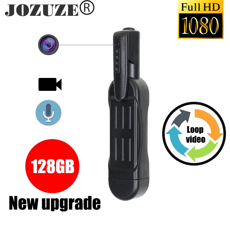 Мини камера JOZUZE T189 HD 1080P портативная цифровая мини цифровой видеорегистратор