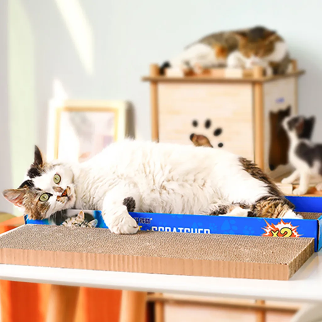 ПЭТ Премиум Кот скребок для доски многофункциональная форма тканый сизаль ковер для кошачьей кошки башня скалолазание дерево Коврик охлаждающий наполнитель коврик