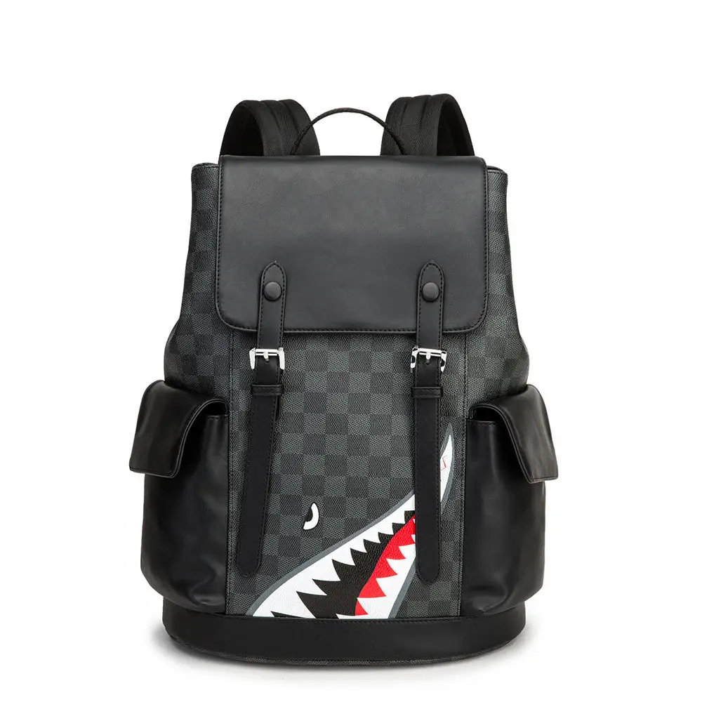 

new 2020 men's backpack multi-pocket backpacks high-capacity student packsack computer backpack