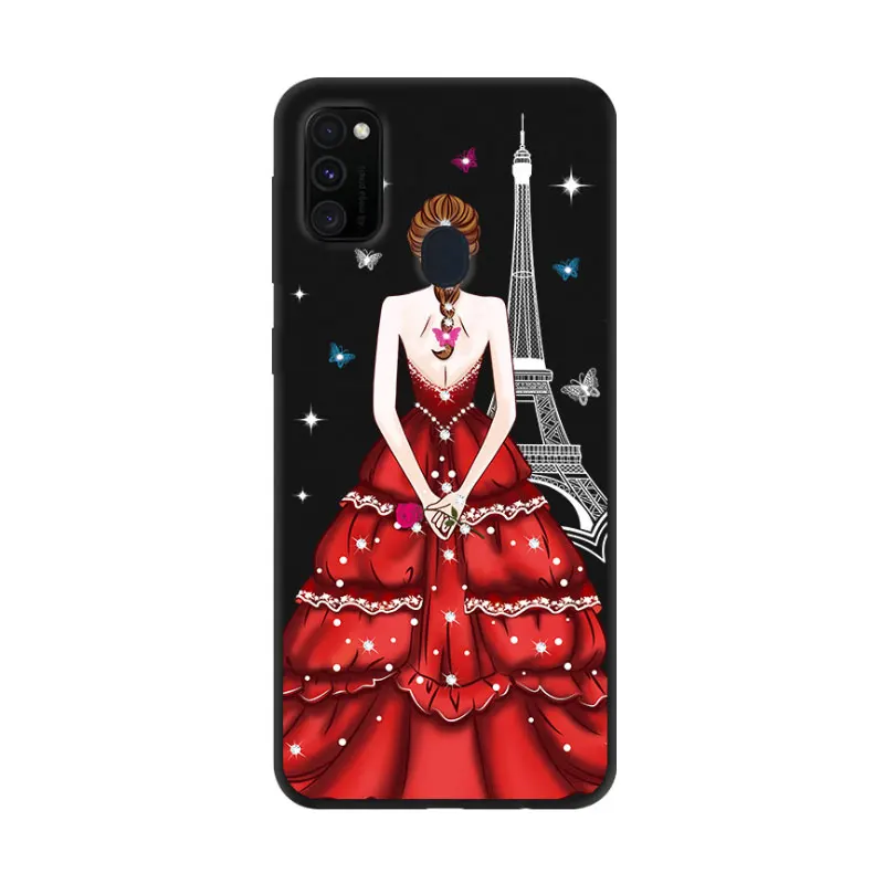 Silicone Case For Samsung Galaxy M30S Cases Black Bumper Soft TPU Back Cover For Samsung M30S M 30S M30 S M307 Phone Case Capa - Цвет: 34