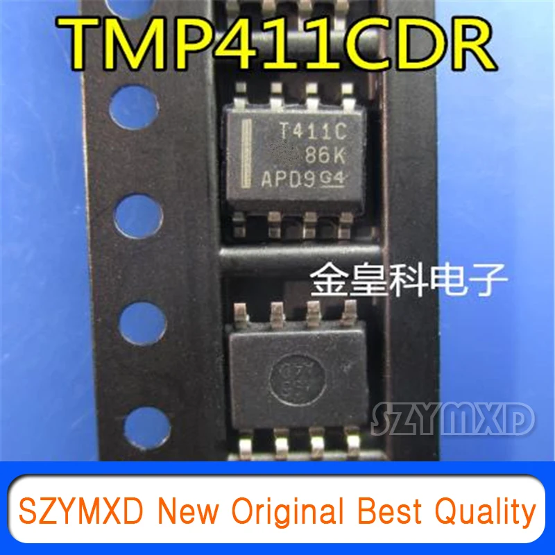 5 шт./лот новый оригинальный TMP411CDR T411C SOIC8 цифровой датчик температуры Сенсор