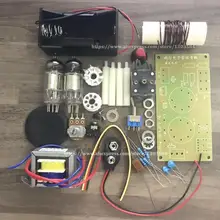 1 шт./лот регенеративный ламповый радиоприемник набор постоянного тока Два фонаря коротковолновый ламповый радиоприемник набор AM с печатной платой