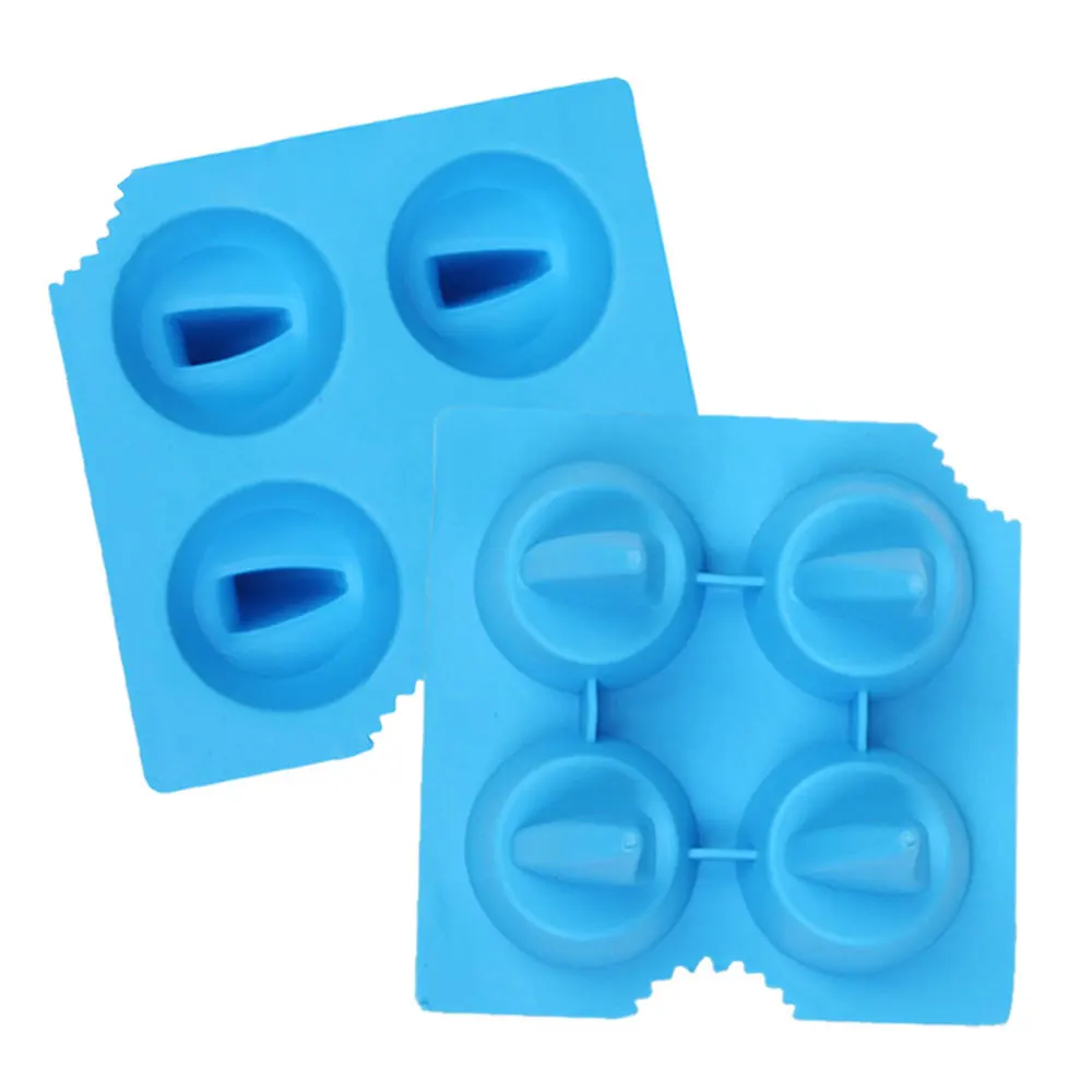 3D Shark Fin Ice Cube Tray Mold Pudding Candy Mould Party Bar Home Kitchen Safe