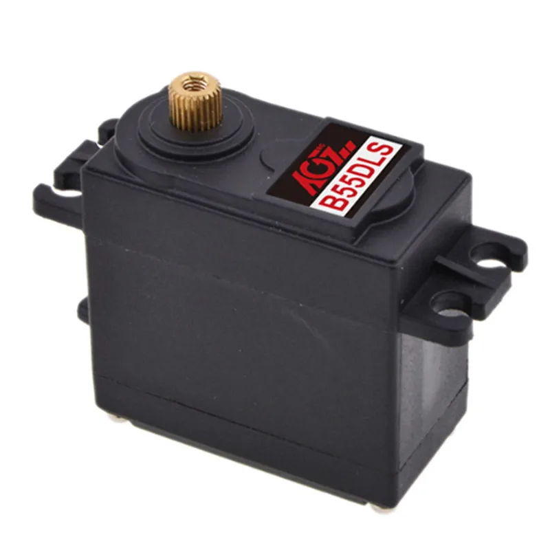 1 шт. AGF B55DLS 11 кг DC металлический редукторный двигатель с двойным подшипником цифровой сервопривод для радиоуправляемого вертолета самолета автомобиля робота