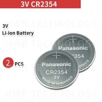 

2pcs/lot New Original Battery For Panasonic Car remote key 3V Li battery CR2354 button battery instrument and meter batteries