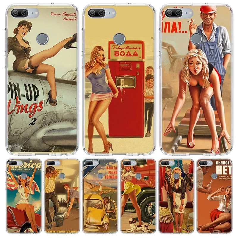 WW2 пикантная обувь с изображением девушке в стиле пин-ап винтажные чехол для