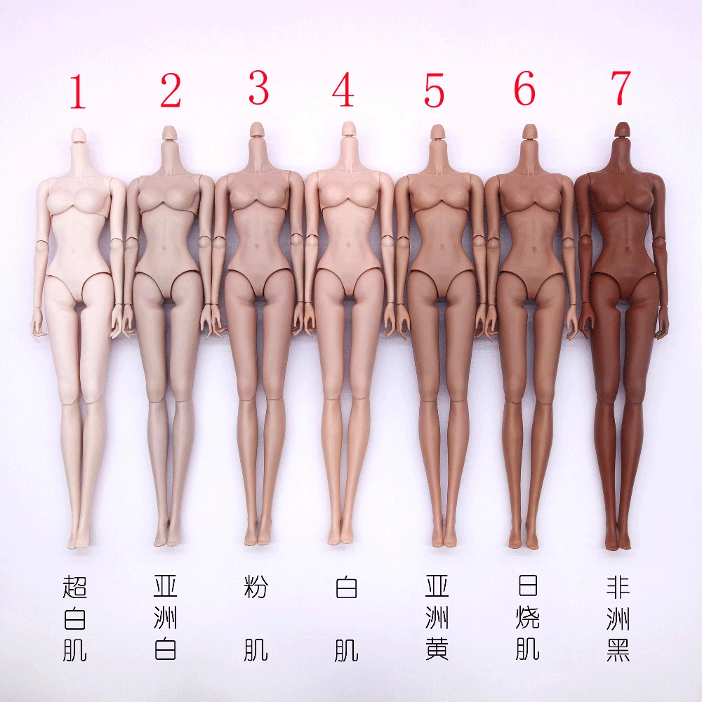 

Mengfan doll body / top grade super model body / 12 joint movable body for Fr2 OB Blythe Barbie doll / doll accessories