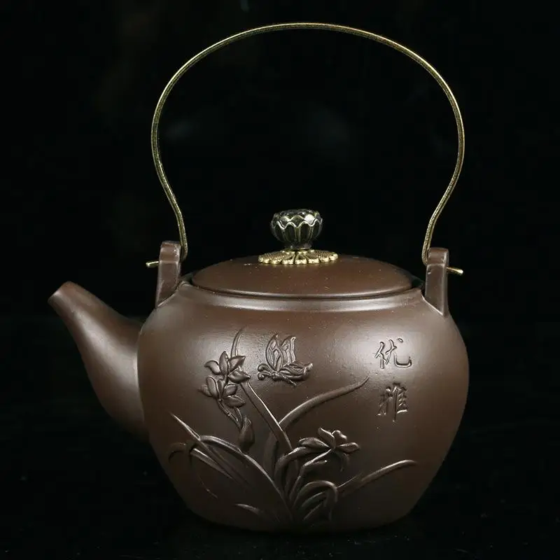 

Handmade Kung Fu Tea Set Ceramic Teapots Porcelain Tea Pot Kettle Teaware Decorations Chinese Present Gift Drinkware Accessories