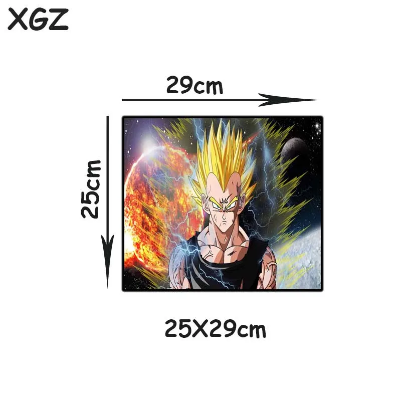 XGZ большой игровой коврик для мыши черный замок край аниме Dragon Ball компьютерная клавиатура пользовательский Настольный коврик скорость резиновый нескользящий комфорт