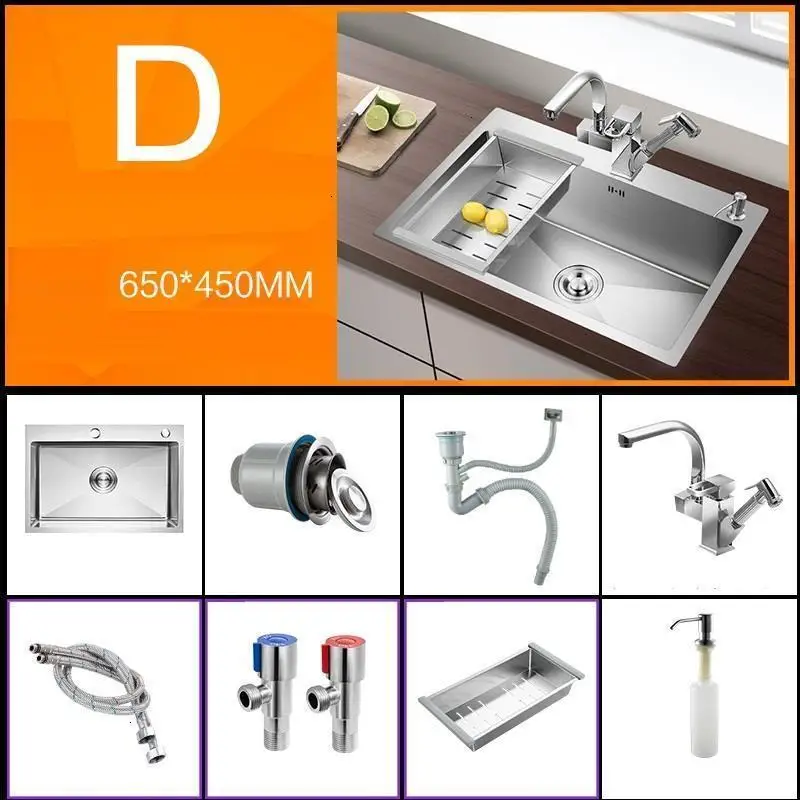 Evier Tarjas Para Wasbak Integral Waschbecken Portatil Cocina De Acero Inoxidable Fregadero Lavabo Cuba Pia Cozinha кухонная раковина