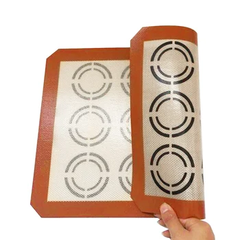 

Kneading Cookie Pastry DIY Microwave Home Kitchen Silicone Non Stick Dough Rolling Pad Easy Clean 420x295mm Bakeware Baking Mat