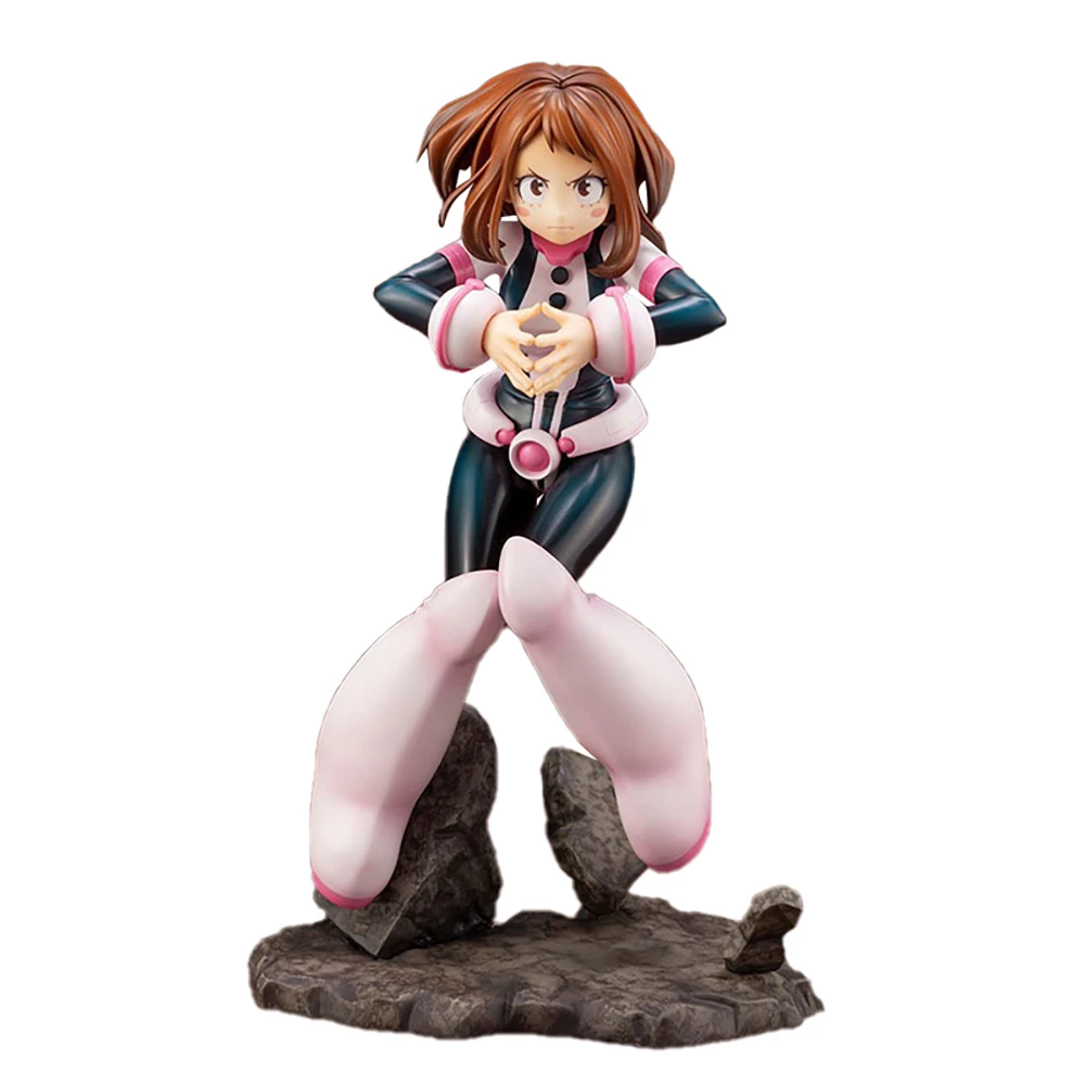 Экшн-фигурка моя геройская академия модель Ochaco Uraraka аниме ПВХ 21 см боевой костюм