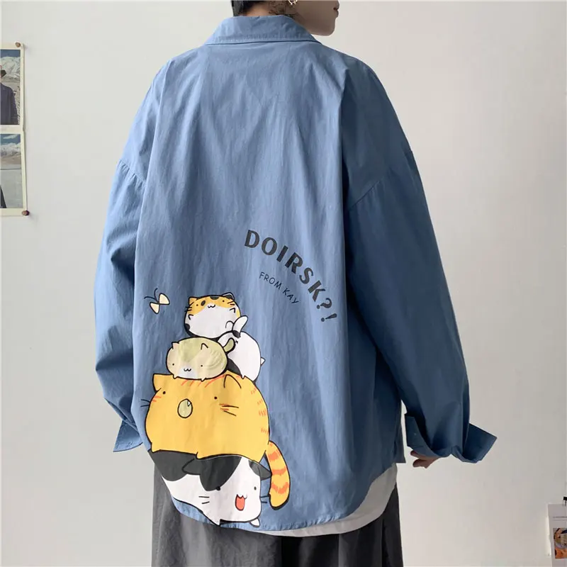 Men's Oversized Anime Shirts Mens Fashion Cotton Blouse 5xl Oversize Long Sleeves Dress Shirt for Men Man Clothing Casual Men's Oversized Anime Shirts Mens Fashion Cotton Blouse 5xl Oversize Long Sleeves Dress Shirt for Men Man Clothing Casual