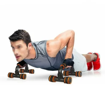 

Men Women Muscle Push-up Stands Pushups Bars Handles Aid Equipment Workout Ergonomics Design High Stability