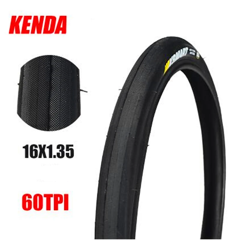 Велосипедные шины KENDA K1085 14 дюймов 16 x 1 35 60TPI тонкие подходят для FNHON складные