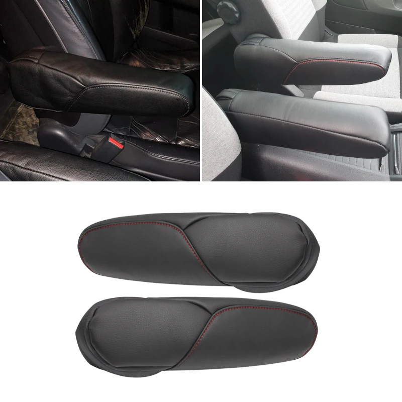 PU Leather with Sponge Armrest Cover For Honda CRV CR-V 2007 2008 2009 Driver &amp Passenger Side Seat Handle Trim | Автомобили и