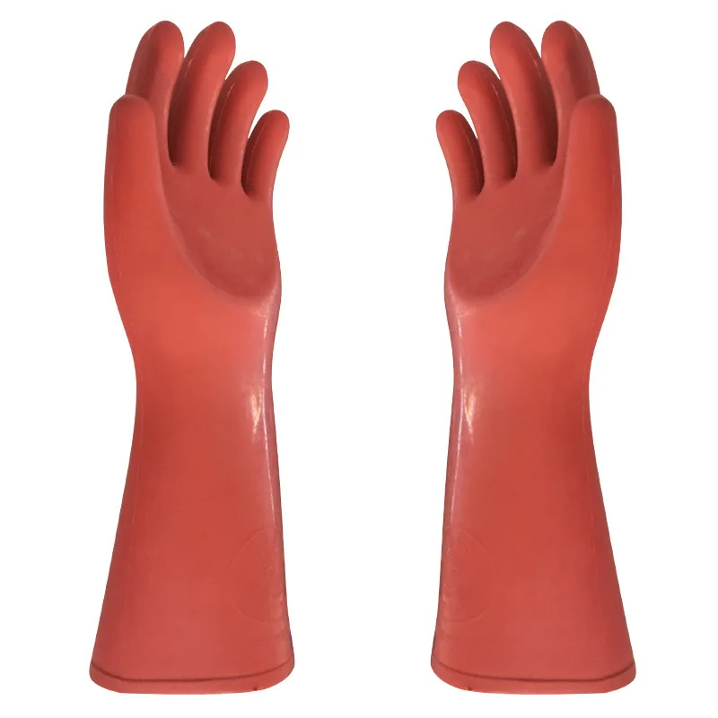 Electrician Gloves Insulated Rubber 12KV 25KV High Voltage Safety Protective Work Insulating | Безопасность и защита