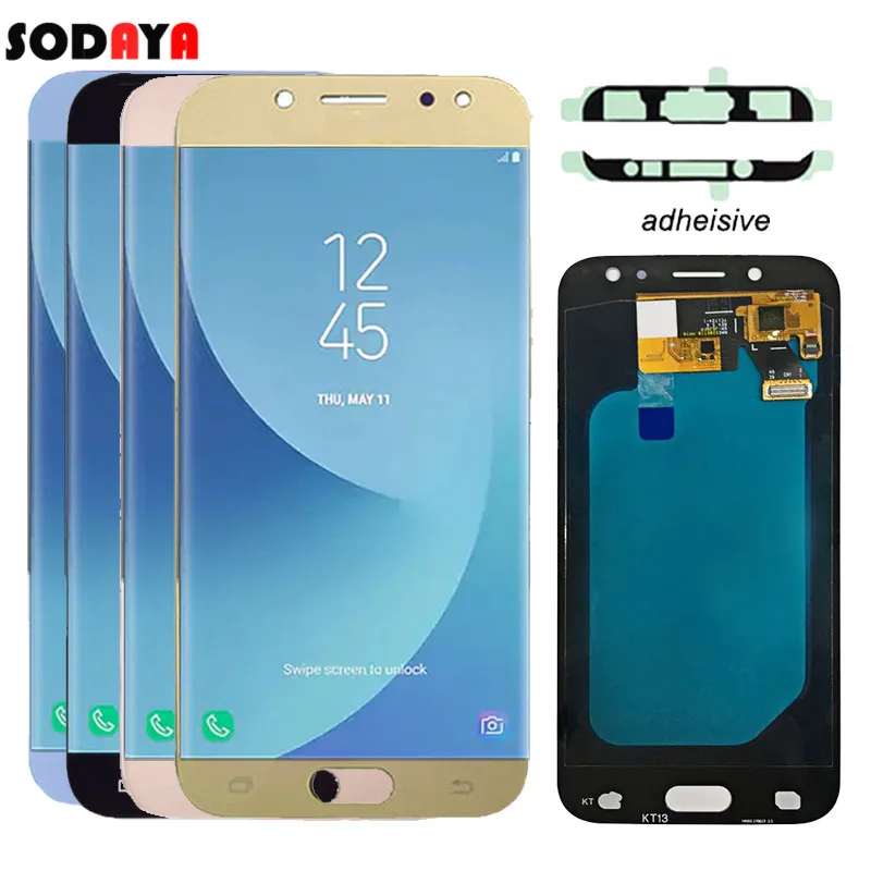 

Amoled lcd For Samsung Galaxy J5 2017 Display J530 J530F AMOLED LCD Display Touch Screen Digitizer Assembly J5 Pro 2017 LCD