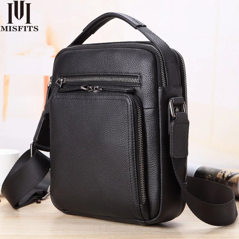 

Manufacturers Direct Selling Outdoor Casual Retro Wear-Resisting High Textured Shoulder Bag Men Genuine Leather Multi-functional