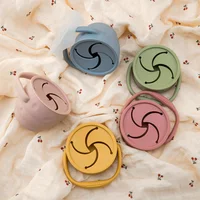 New Design High Quality Silicone Container For Small Items Fashionable Snack Cup Portable Food Cup With Lid Baby Accessories 2