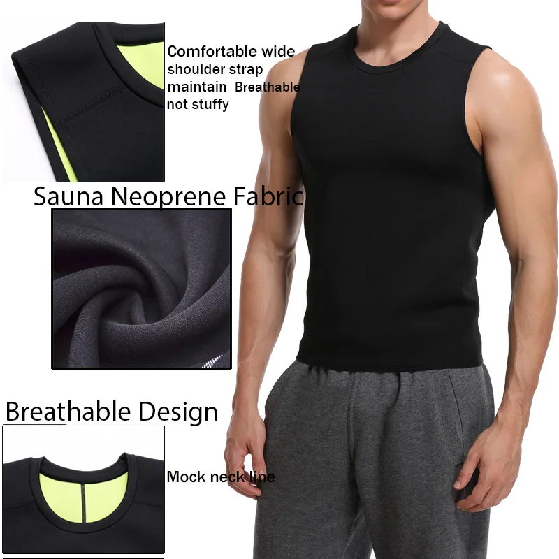 Skup Gorset waist trainer pas wyszczuplający Mans kamizelka urządzenie do modelowania sylwetki Shaper neoprenowy brzuch termo spalanie tłuszczu Shapewear Faja brzuch Shaper