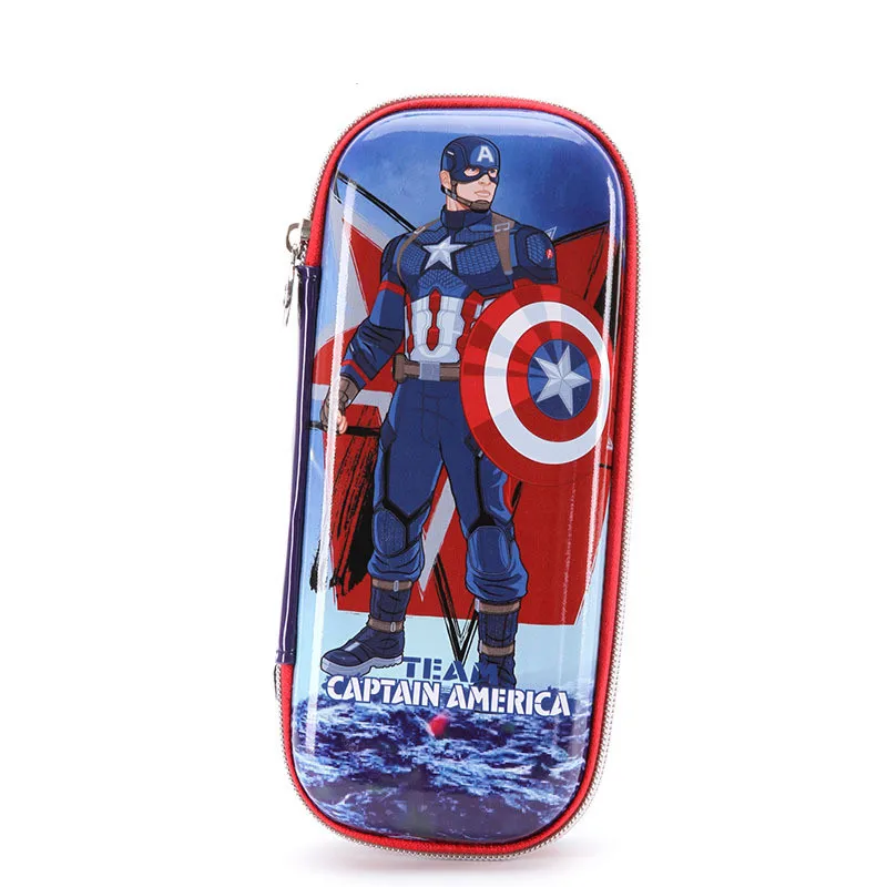 Details about   Marvel Comics Pencil Case Superman Spiderman Captain America