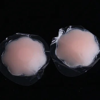 

Reusable Self-Adhesive Silicone Breast Non-woven Nipple Cover Bra Pastie Pad hot