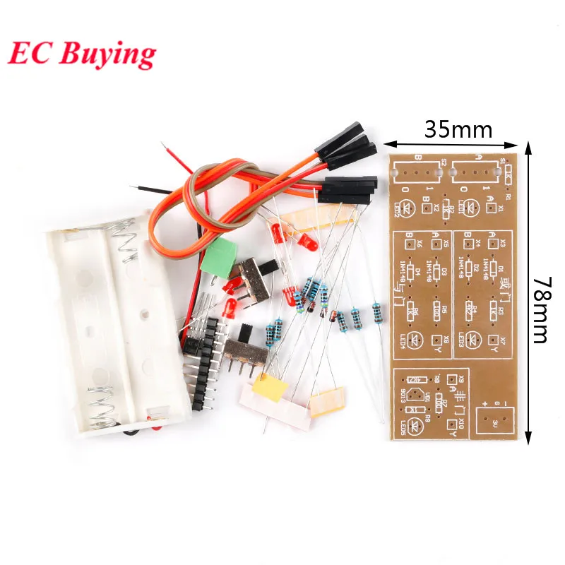 Discrete Component Gate Circuit Kit And Gate Or Nor Gate Nongate