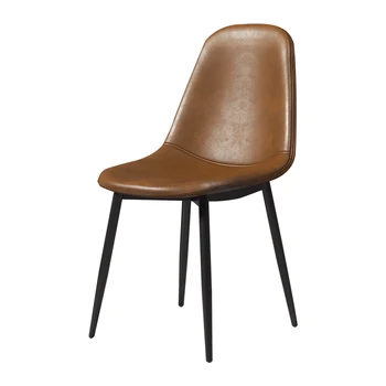

Dining Chair Modern Simple Household Northern European Restaurant Metal Chair Backrest Stool Leisure Creative Milk Tea Shop Net