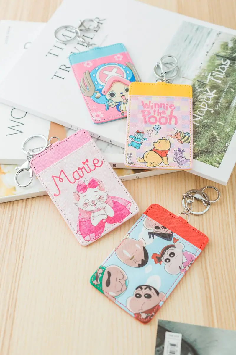 Крутой модный Зонт кошка Мэри Crayon Shin-chan аниме, плюшевая держатель для карт PU мультфильм Кредитные ID Сумки монета автобус карта кошелек девушки горячая новинка