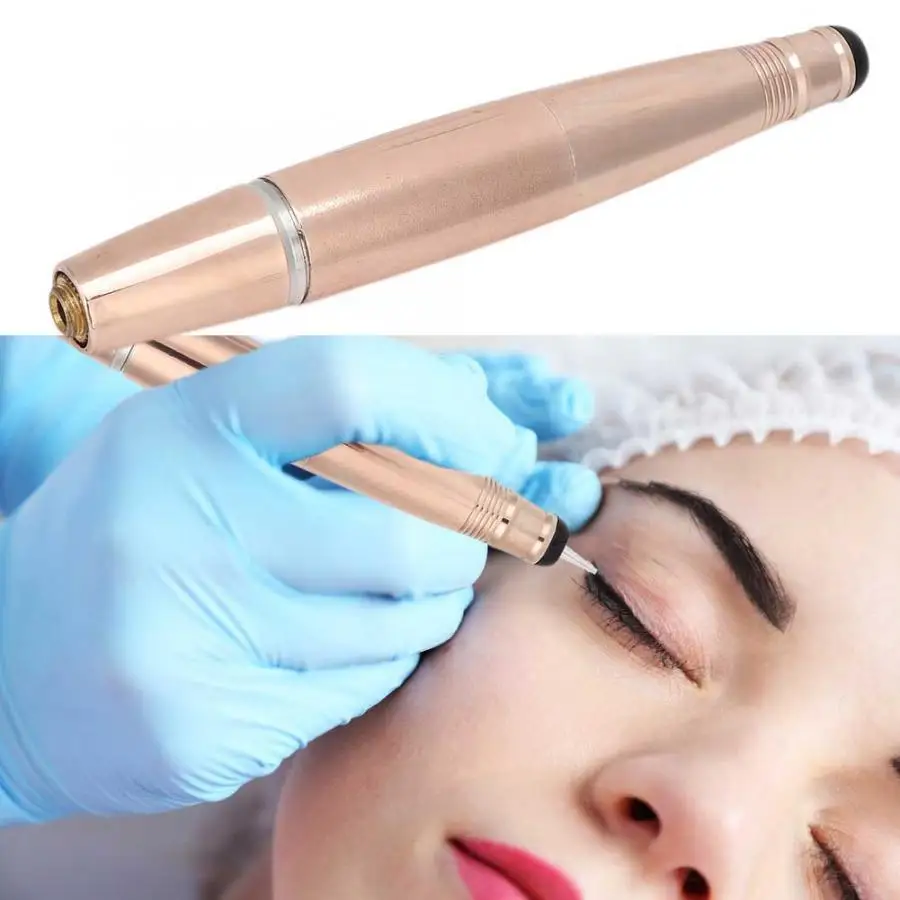 Машина для татуировки, Полуперманентная, для бровей, губ, тела, микроблейдинг, татуировка, ручка, машина, США штекер, 100-240 В, татуировка, ручка, машина