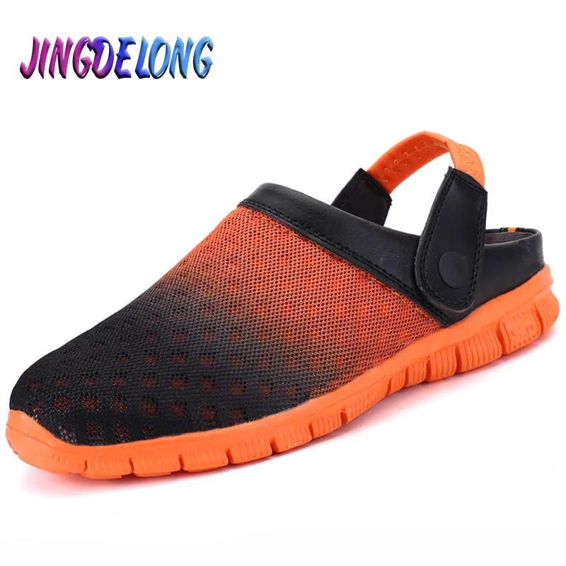 Summer Unisex Men's Sandals Couple Shoes Men's Slippers Slides Soft Outdoor Non-slip Men Slippers Sneakers Float Light Sandals
