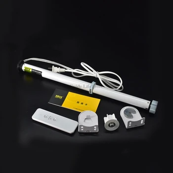 

Intelligent Electric Curtain Roller Blind AC 100-240V Roller Shade Motor Blind Tubular Motor Kit Remote Control DIY Tools
