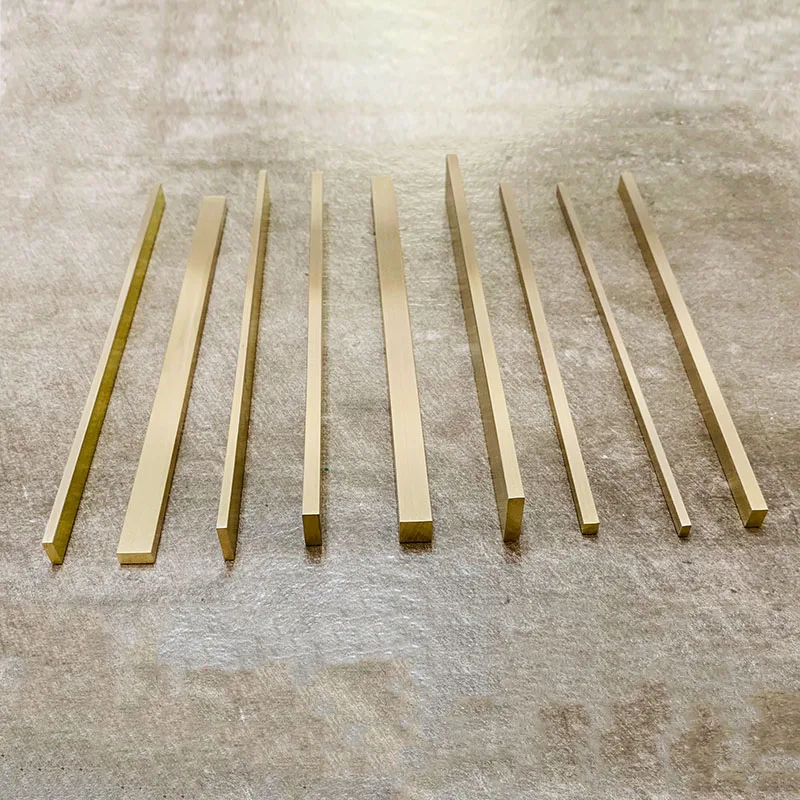 2 шт./лот 50 см латунная полоса для напольной обшивки керамическая плитка мебели