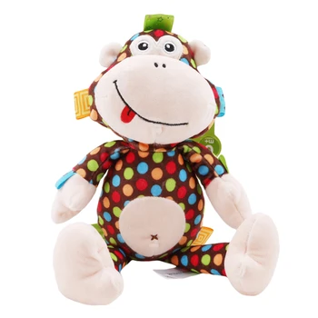 

Cute Plush Baby Toy Baby Rattle Toy Confort Colourful Monkey Toy Baby Appease Dolls Perfect Gift For Kids Best Birthday Gift
