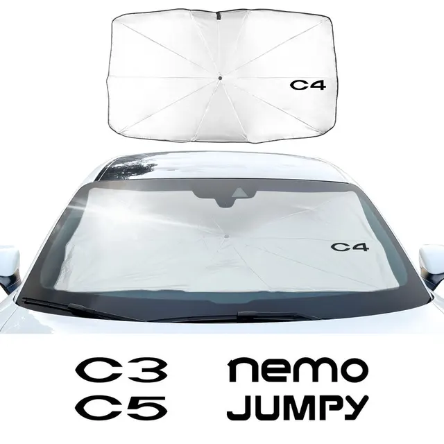 زجاج سيارة ظلة المظلة غطاء لسيتروين بيرلينجو C1 C2 C3 C4 C4L C5 C6 C8 C Crosser C ELYSEE ثاب نيمو كسارا VTS