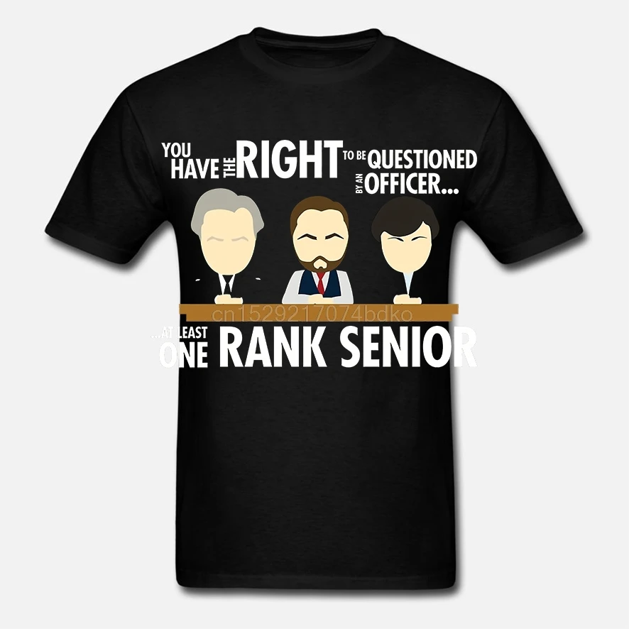 Мужская футболка линейка Duty Right To Be depensit a Rank Senior Tri blend wo футболки Топ |