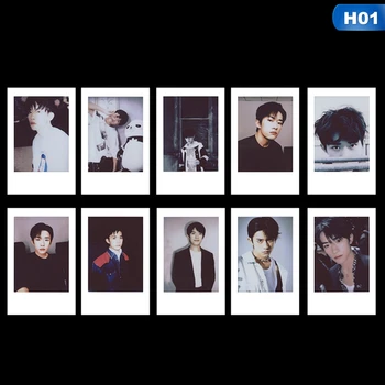 

10pcs/set KPOP TFBOYS Karry Jackson Roy Album Self Made Paper Lomo Card Photo Card Poster Photocard