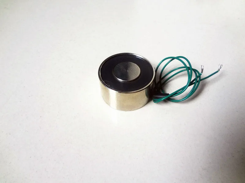 

Small DC round suction cup electromagnet JX-P34/18 Suction 18KG