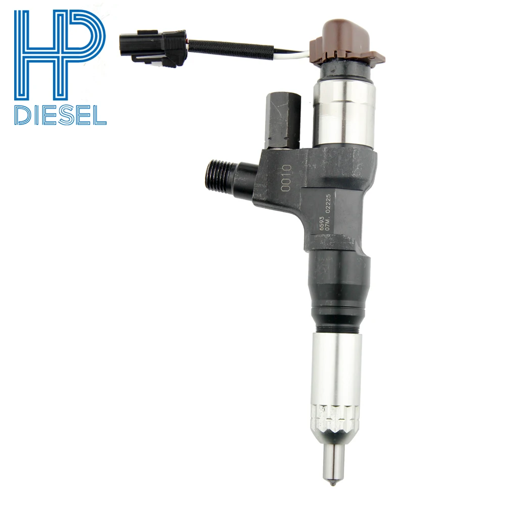 

Fast delivery injector 095000-6593 Common rail fuel injector suit for Kobelco 300/330-8,350 Excavator with high quality