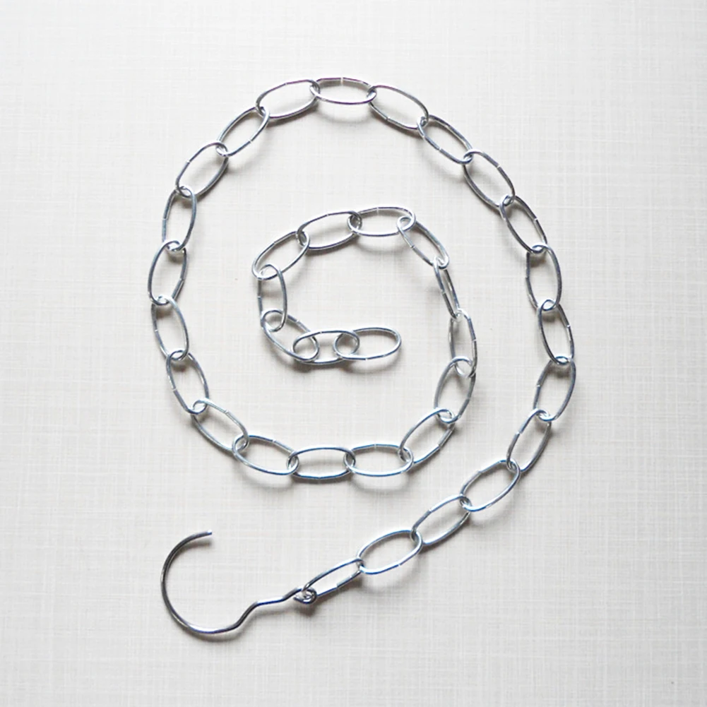 Suspension Hanging Lamp Chandelier Heavy Duty Accessories Pendant Pull Metal Vintage Clothes Drying Ring Decorative Chain
