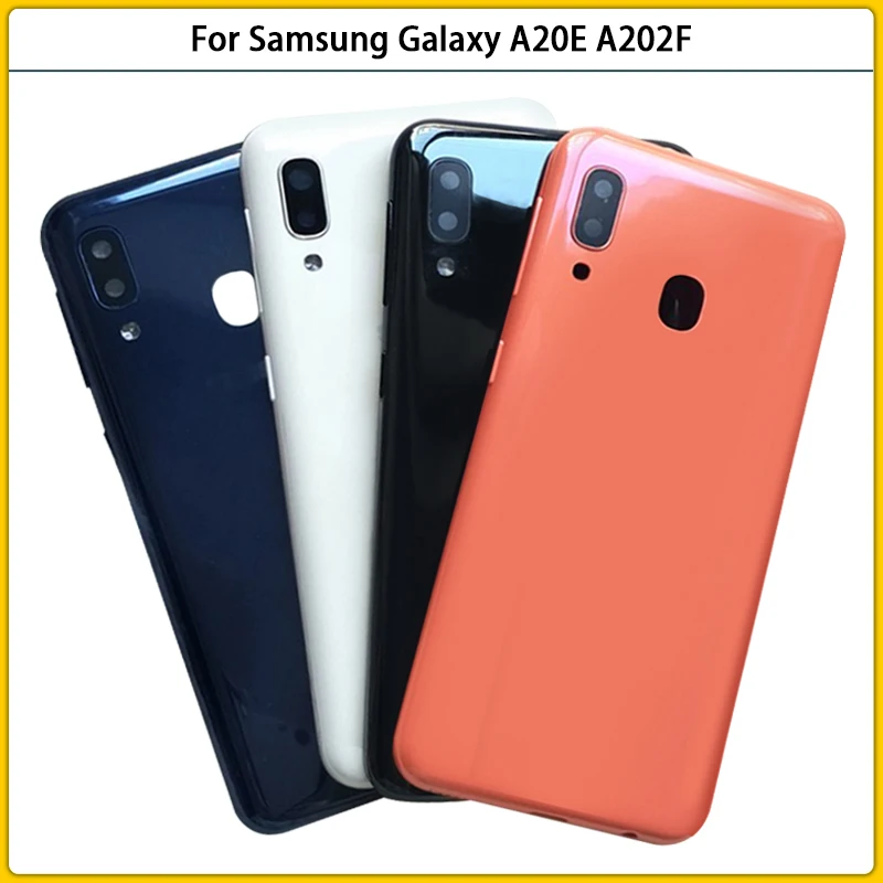 Новинка для Samsung Galaxy A20E A202 A202F задняя крышка батарейного отсека пластиковая